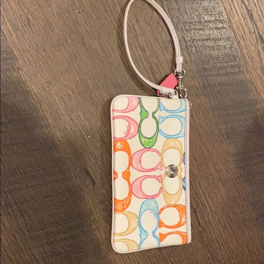 Coach wristlet